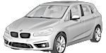 BMW F45 P215E Fault Code
